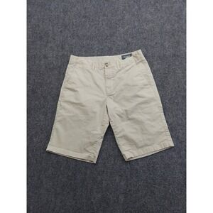 Bonobos Shorts Mens 31 Beige 11" inseam Walking Bermuda Preppy Stretch